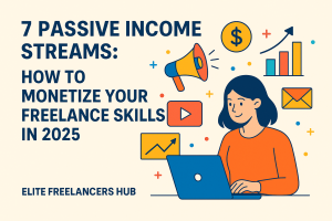 7 Passive Income Streams: How to Monetize Your Freelance Skills in 2025